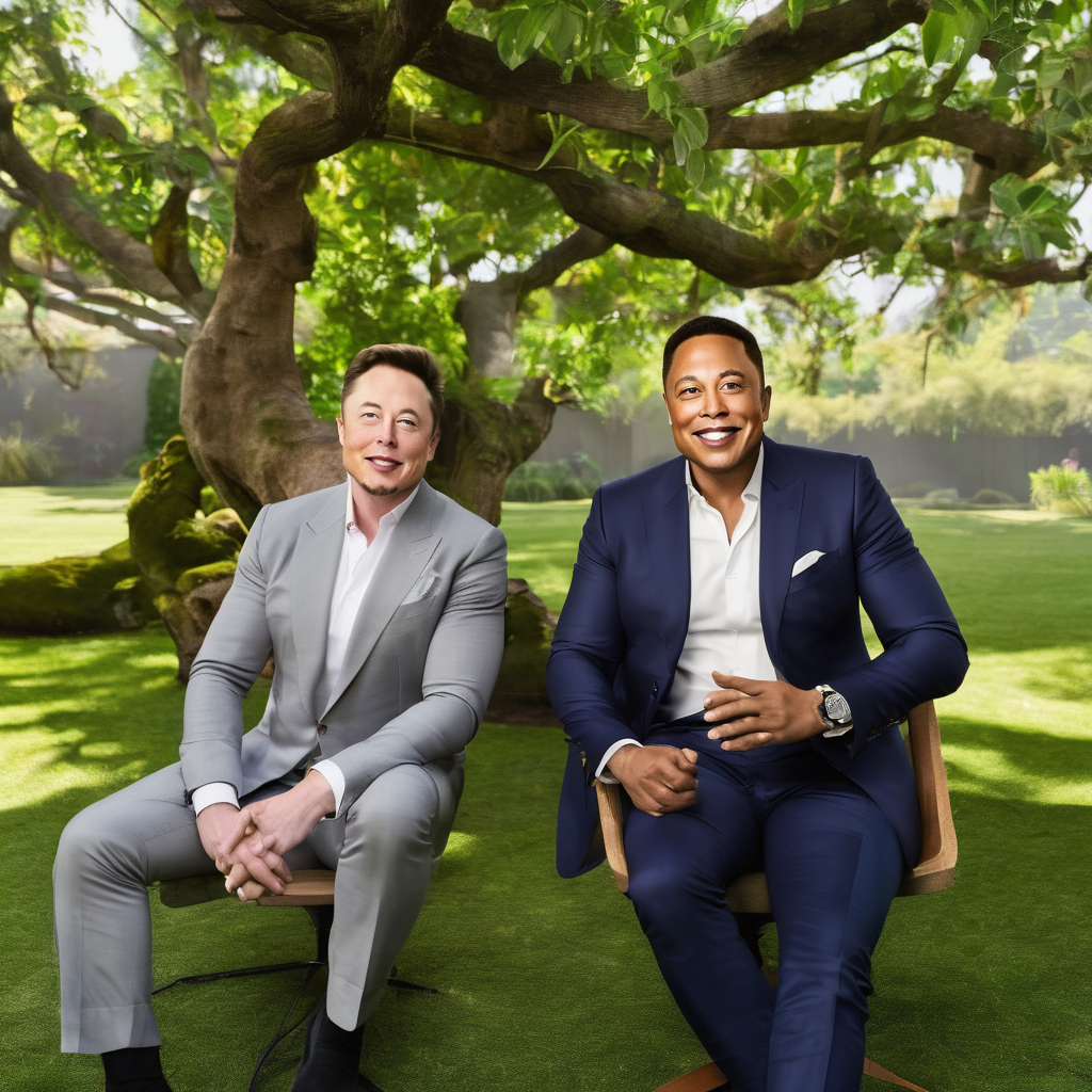 Elon Musk and Don Lemon Sitting in a Tree