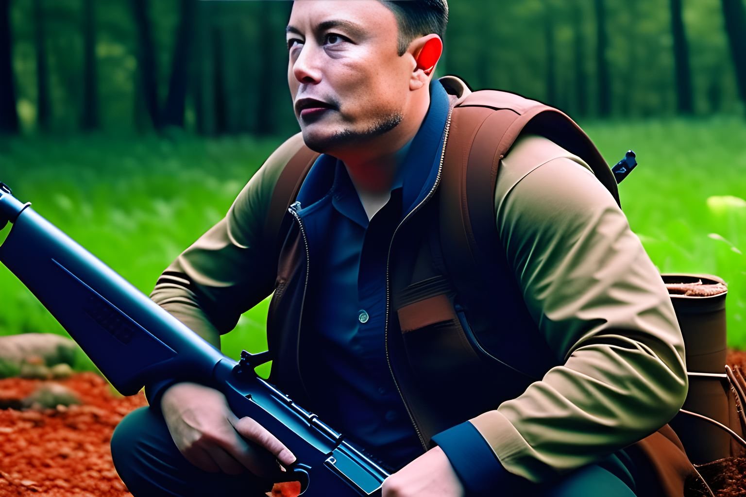 Elon Musk hunting game