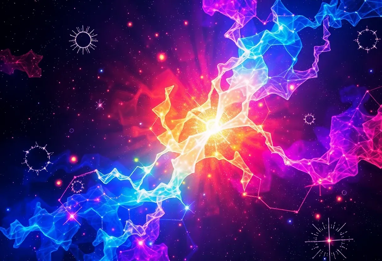 energy universe colorful