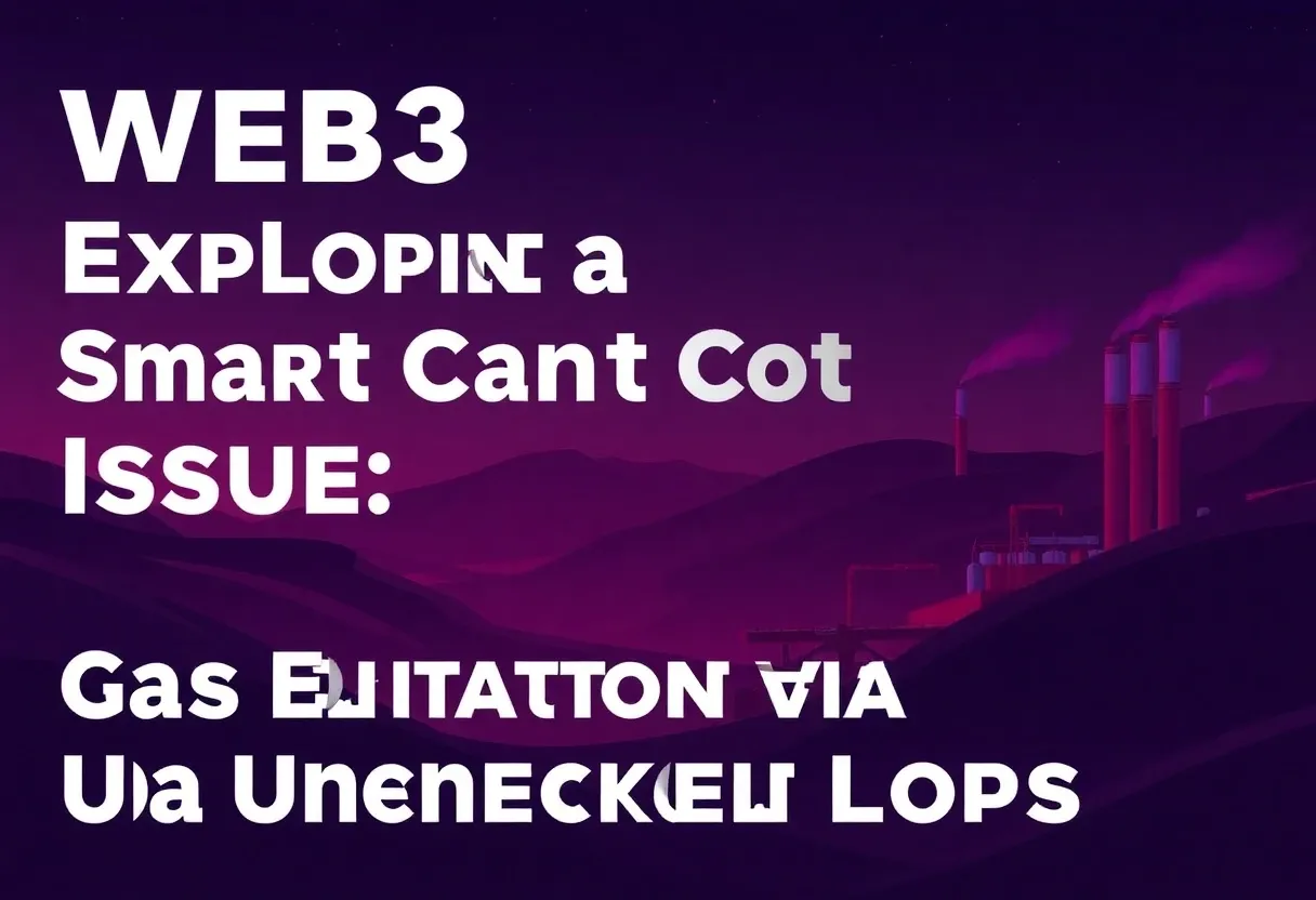 Exploring a Web3 Smart Contract Issue: Gas Exploitation via Unchecked Loops