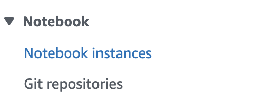 Notebook instances. Image credit: Author
