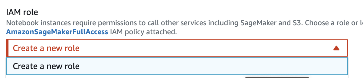 Create a new role. Image credit: Author