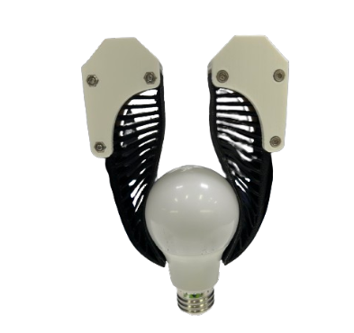 Figure A.4: A soft gripper that can bend for better grasping.