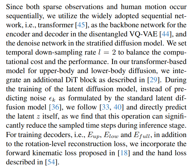 Temporal Refinement in Stratified Motion Diffusion: Utilizing GRU for Smoothed Full-Body Prediction