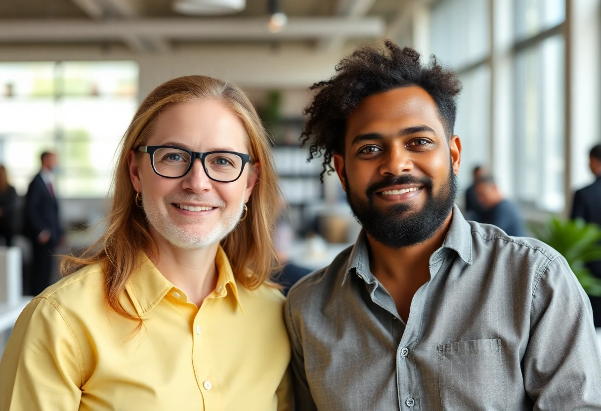 founders of companies, both genders