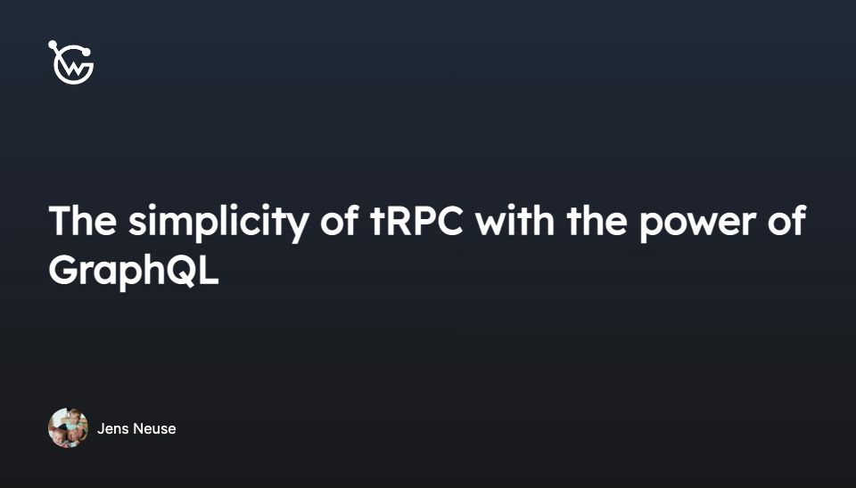 Простота tRPC с мощью GraphQL