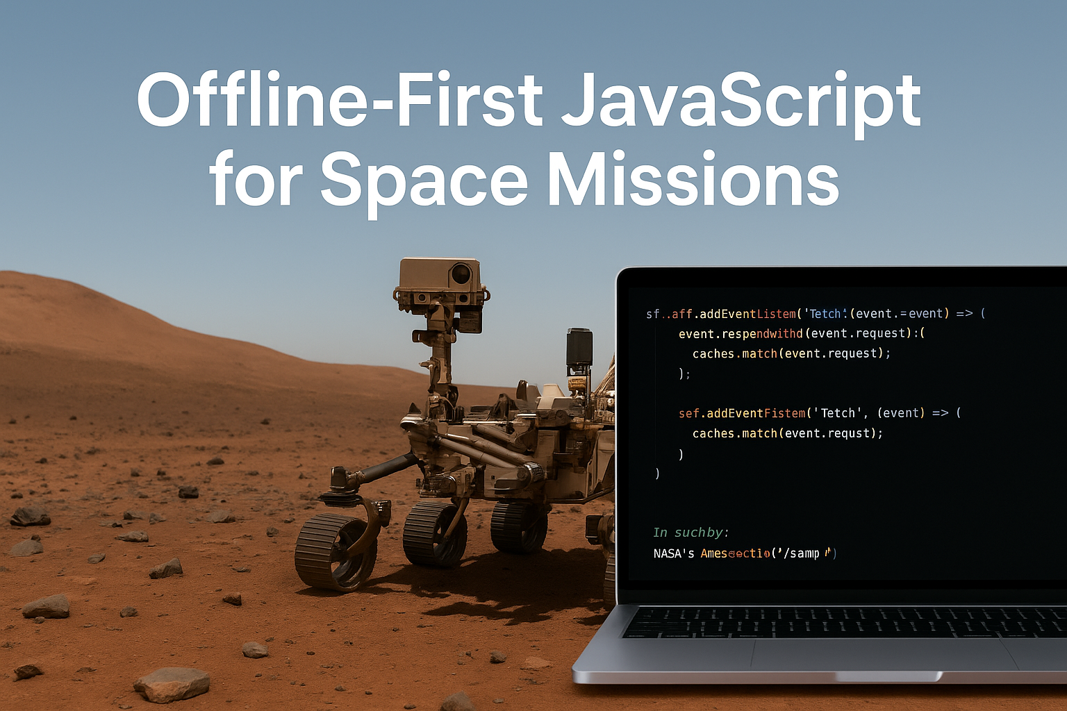 Offline-First JavaScript for Space Missions: How JS Thrives in Low-Connectivity Environments