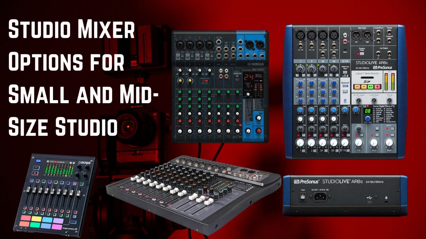 5 Studio Mixers for Home Recording