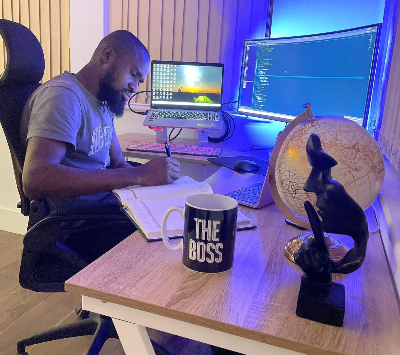 Late-night architecture planning for one of my multi-tenant SaaS projects.