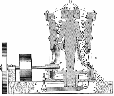 Fig. 1—BROWN'S ORE CRUSHER.