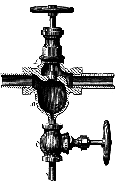 SAUNDERS' STEAM VALVE.