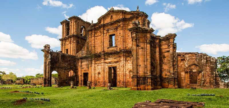 Jesuit Reductions - Temple Ruins in Argentina