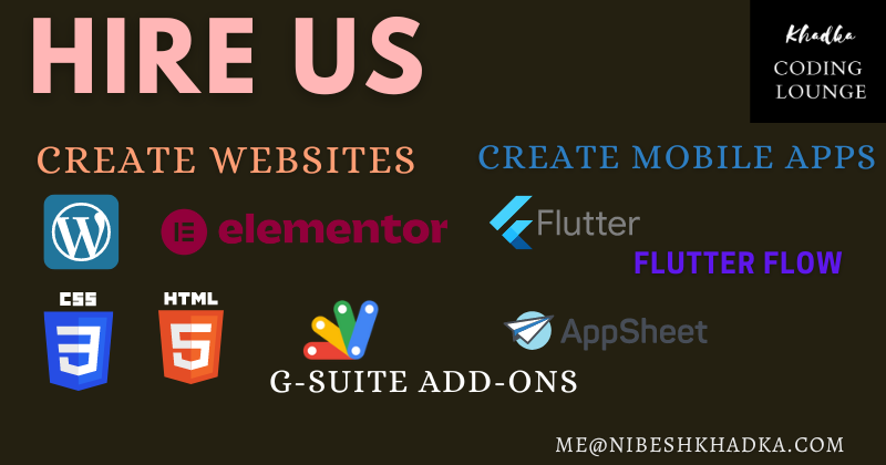 Hire Us For Your Projects