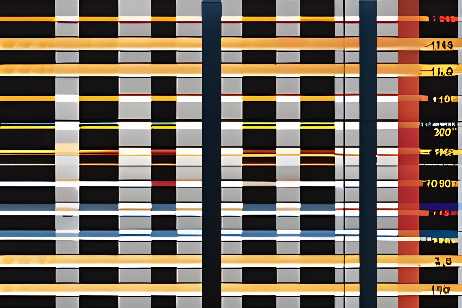 graphs spread out on a table