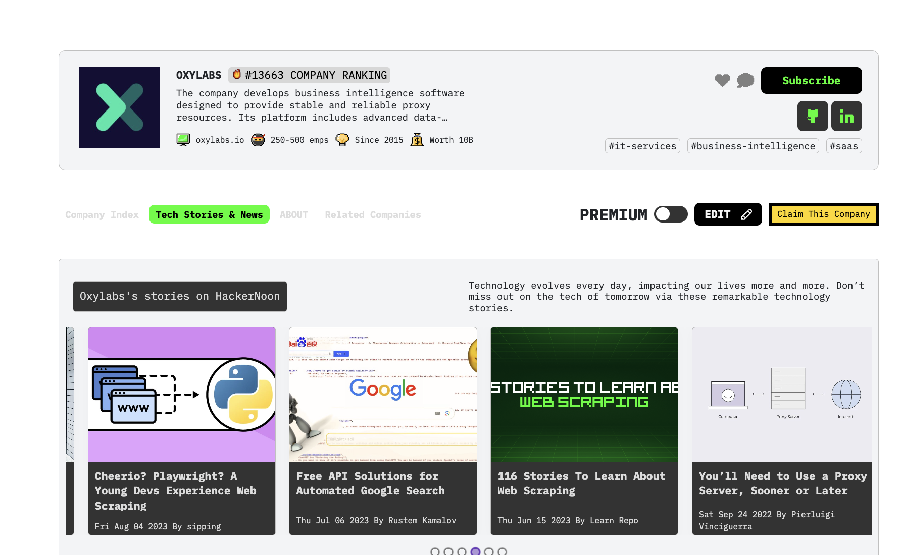 Meet Oxylabs: HackerNoon Company of the Week