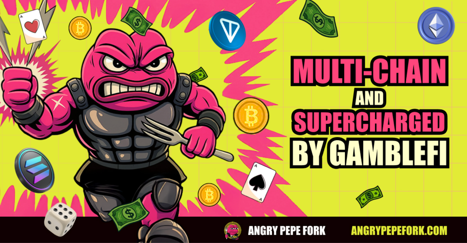 Angry Pepe Fork: Multi-chain and Supercharged by GambleFi