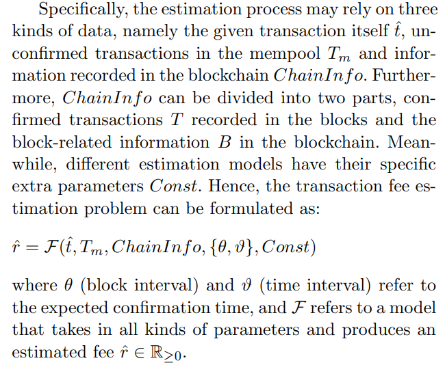 Estimating Bitcoin Transaction Fees Based on Confirmation Time