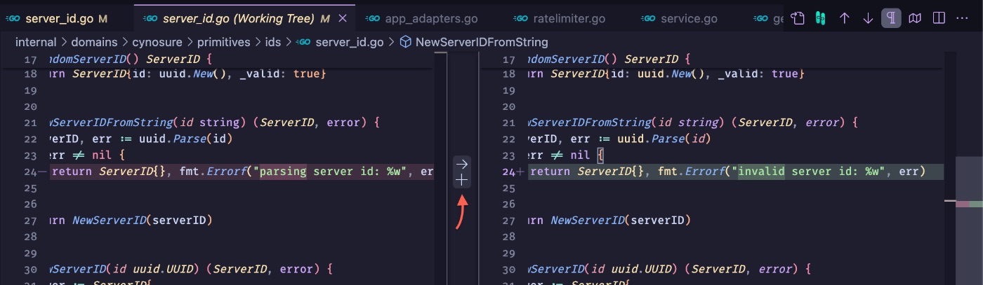 This little "+" sign helps to granular approve changes and saves you more time than you may think