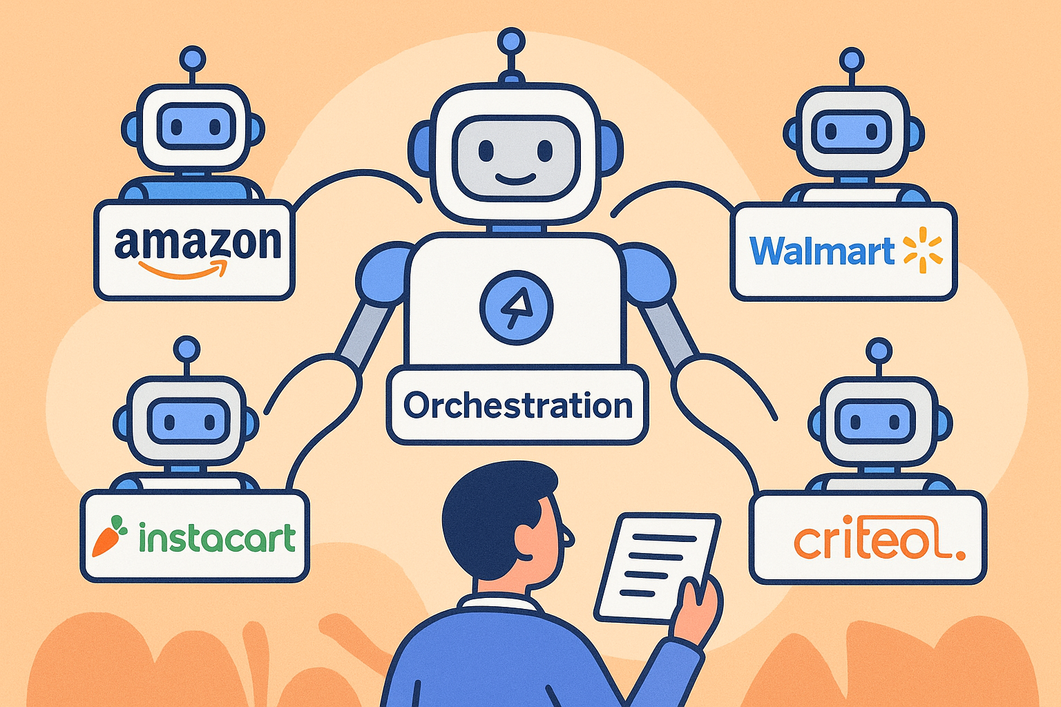 The Case for Orchestrating AI Agents Across Retail Platforms