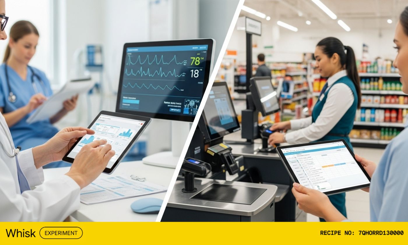 Digital systems in healthcare to grocery stores