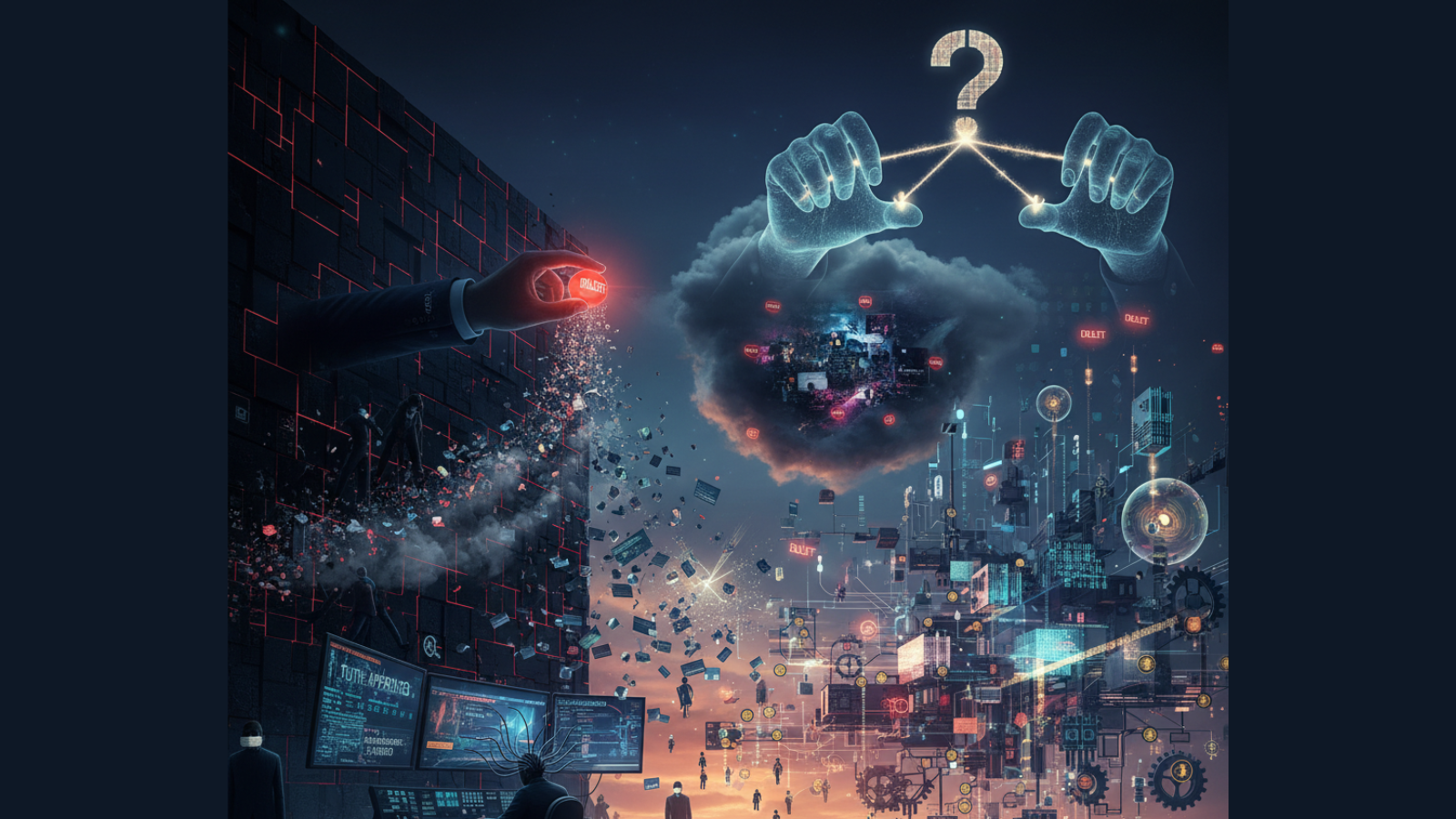 Decentralization is a Requirement for the Freedom of Humanity with Today's Tech