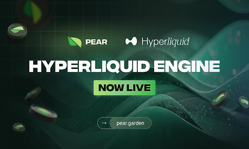 Pear Protocol Goes Live with Hyperliquid Integration and Announces $4.1M Strategic Round Led by Cast