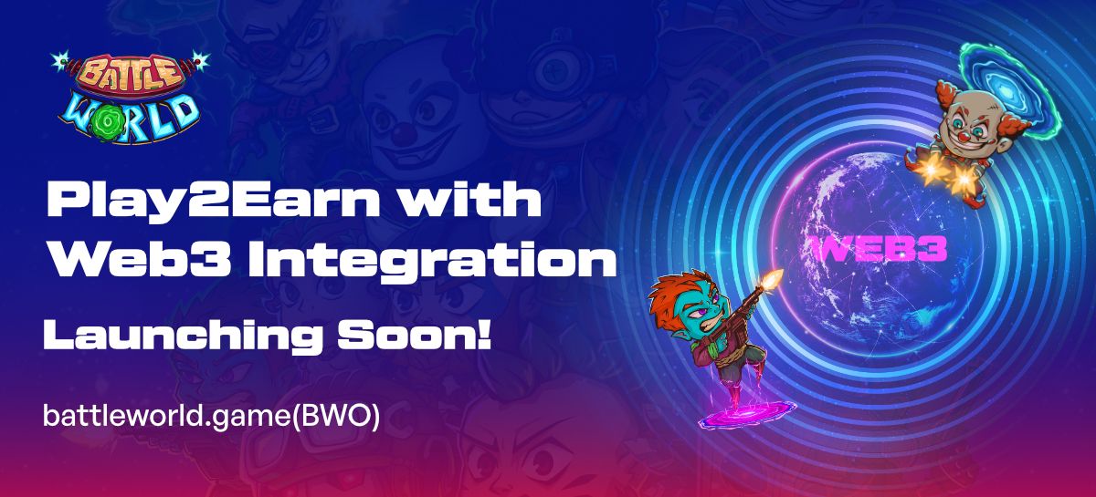 Battle World Game: Play2Earn with Web3 Integration - Launching Soon!
