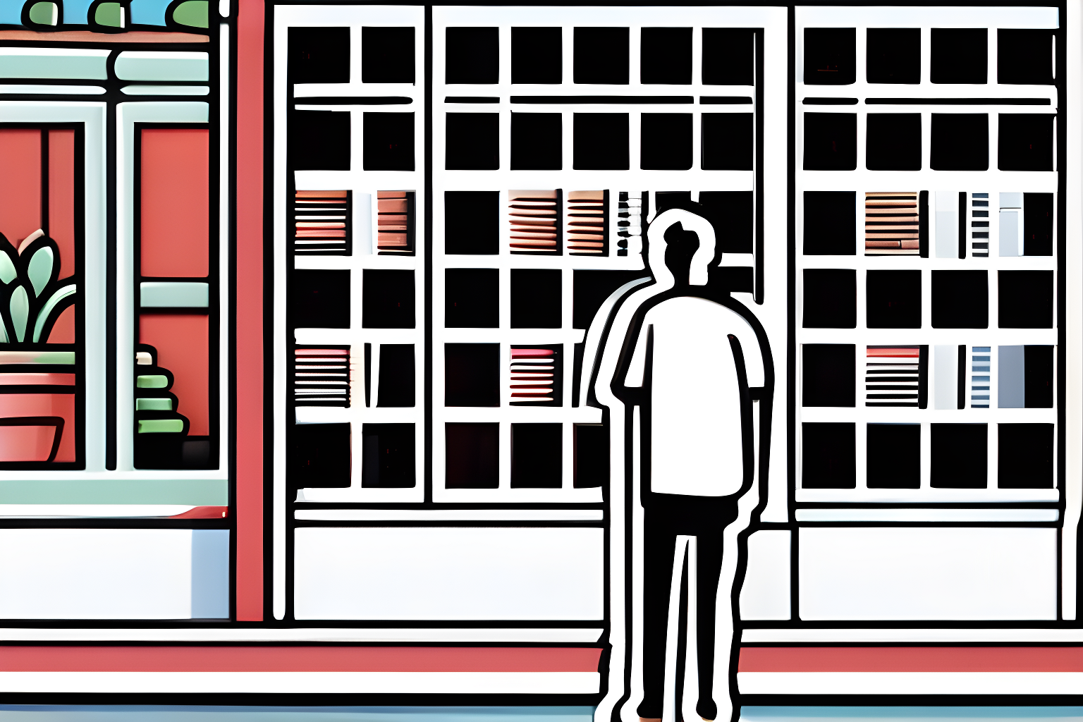 Illustration with a Facebook video ad