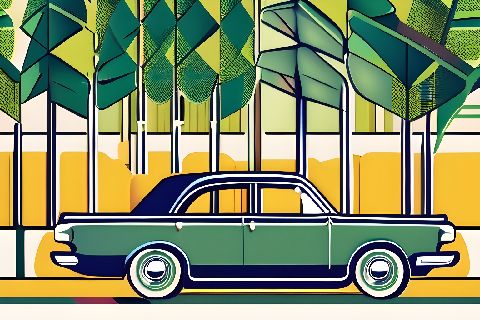 Illustration with Facebook