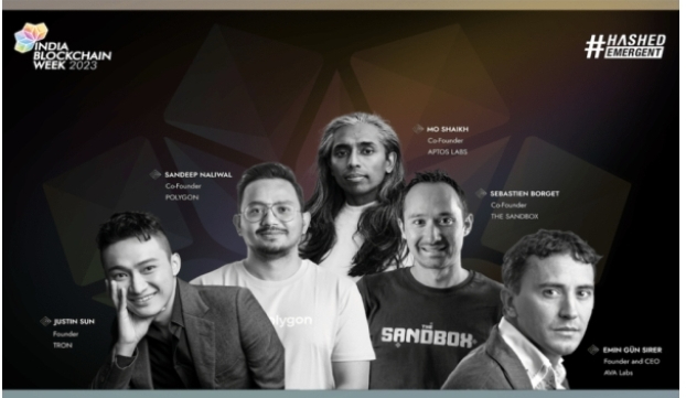 Sandeep Nailwal, Mo Shaikh, Dr. Emin And Justin Sun To Speak At India Blockchain Week