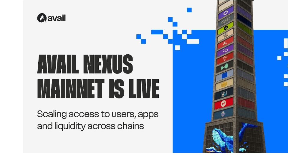 Avail Launches Nexus Mainnet, Unifies Liquidity Across Ethereum, Solana, EVMs