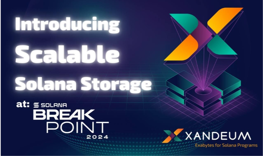 Xandeum To Unveil Solana Scaling Solution, XAND Token Launch And Liquid Staking At Breakpoint 2024