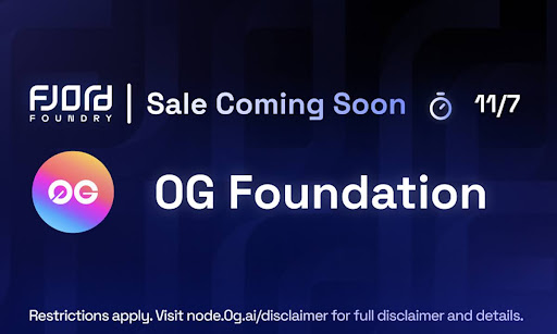 0G.AI Node Sale on Fjord: Decentralised Capital Formation Meets Decentralised AI