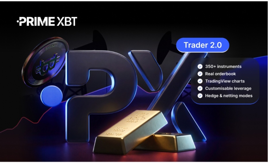 PrimeXBT Launches PXTrader 2.0, Bringing Crypto and Traditional Markets Into One Trading Platform