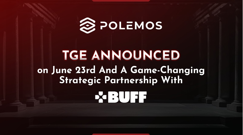 Polemos Announces TGE And A Game-Changing Strategic Partnership With BUFF Accelerating Web3 Adoption