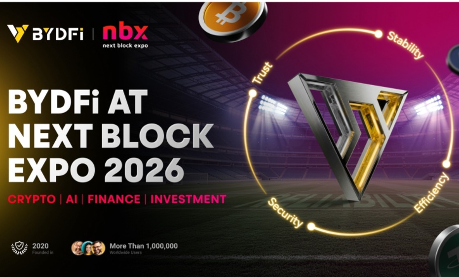 BYDFi Expands European Reach With Next Block Expo 2026 Sponsorship in Warsaw