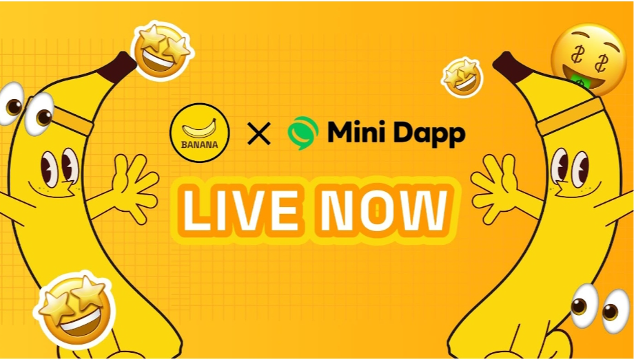 BANANA Is Live On LINE’s Dapp Portal, Pioneering AI-Powered Data Sovereignty And Rewards