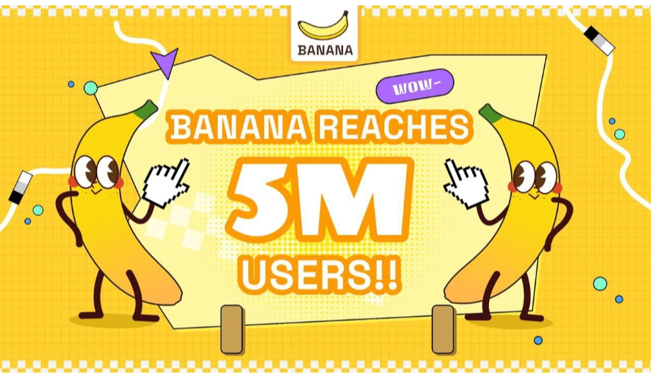 Can’t Stop Peeling, Won’t Stop Peeling: TON Game BANANA Notches 5M Users In 3 Weeks