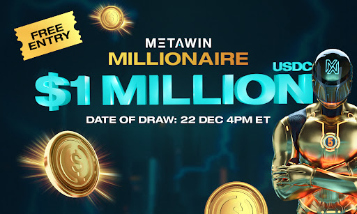 MetaWin Unveils 'MetaWin Millionaire': A Revolutionary $1 Million Cryptocurrency Giveaway