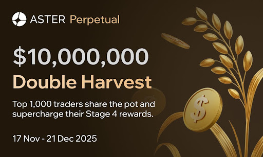 Aster Launches Stage 4 Airdrop and $10M Trading Competition to Accelerate Ecosystem Growth