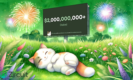 Zircuit Staking Soars Past $2B TVL In Only Two Months