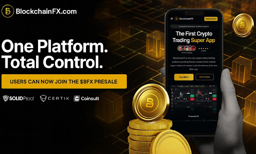 BlockchainFX Raises $7.24M In Presale as First Multi-Asset Super App Goes Live In Beta