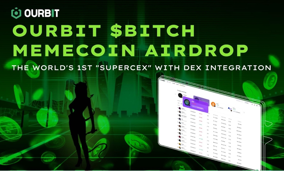 Ourbit Distributes 85% Of $BITCH Memecoin To Community Alongside SuperCEX Debut With DEX Integration