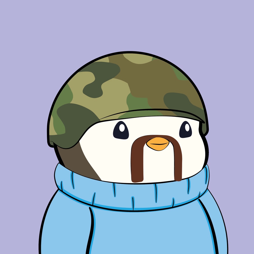  Pudgy Penguin #6796 (Первое взаимодействие с NFT)