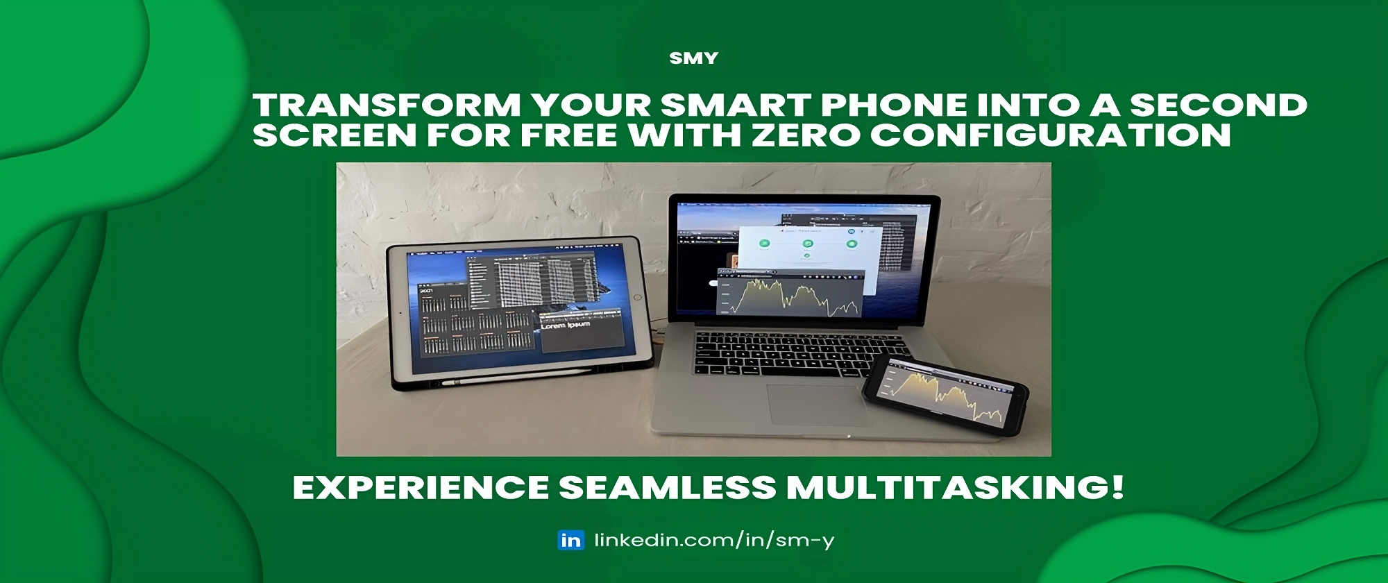 How Turn Your Smartphone Into a Second Screen for FREE For Seamless Multitasking!