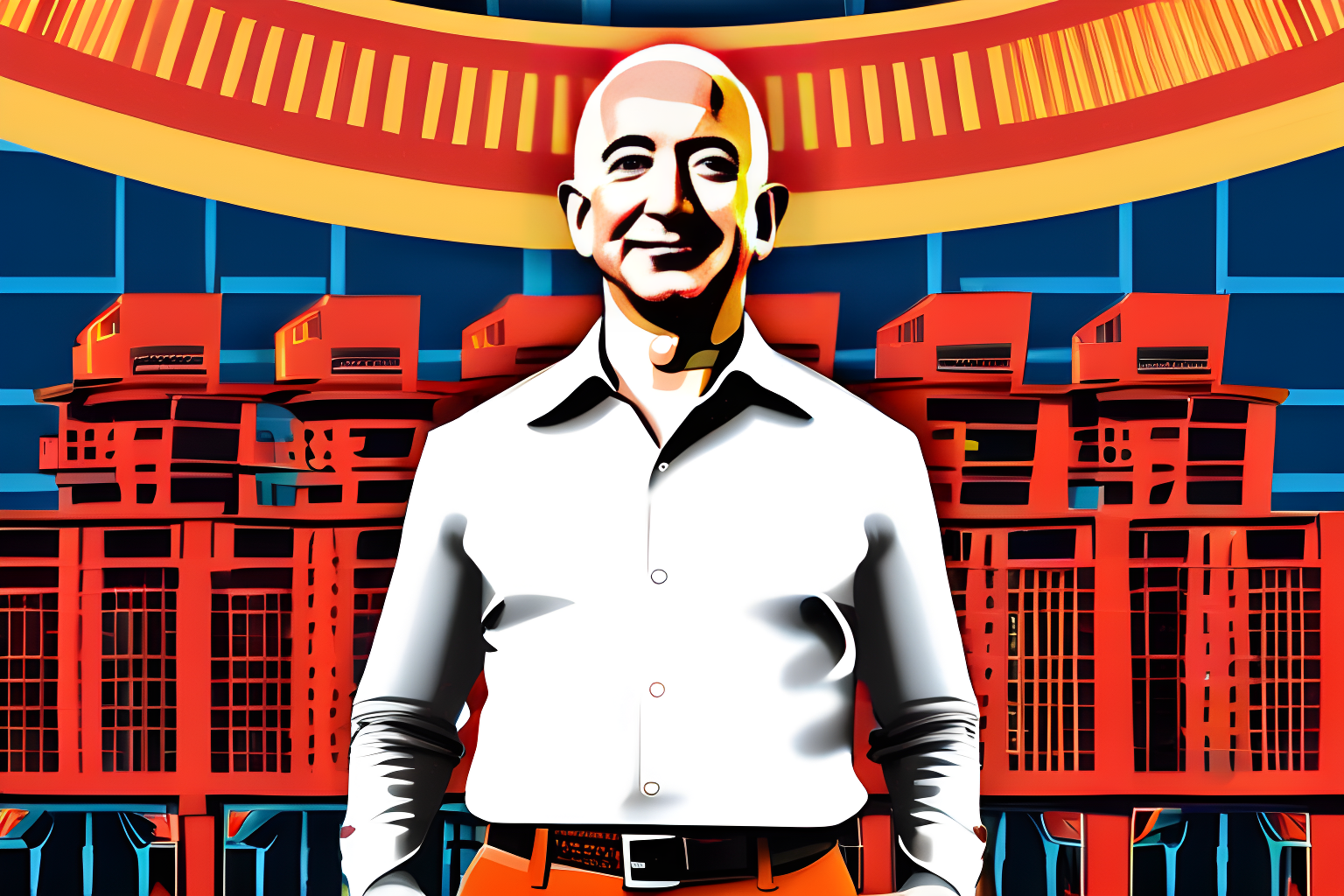 Jeff Bezos as a dictator