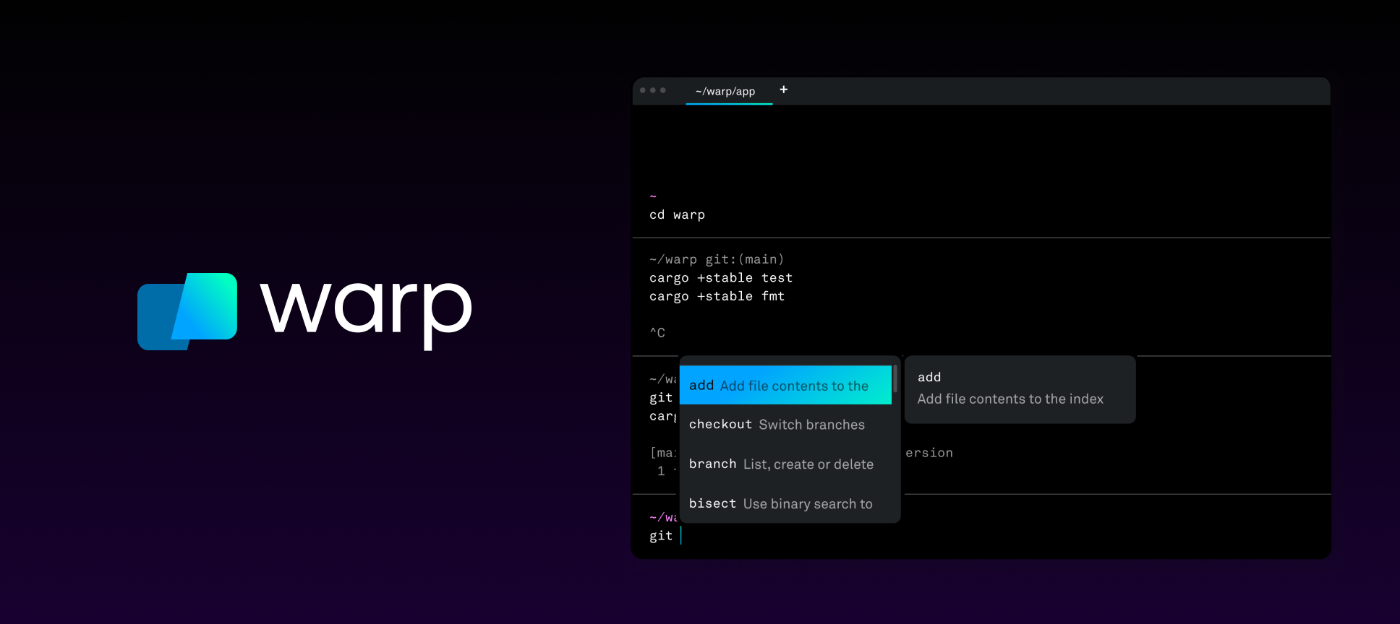Warp: Терминал для современных разработчиков