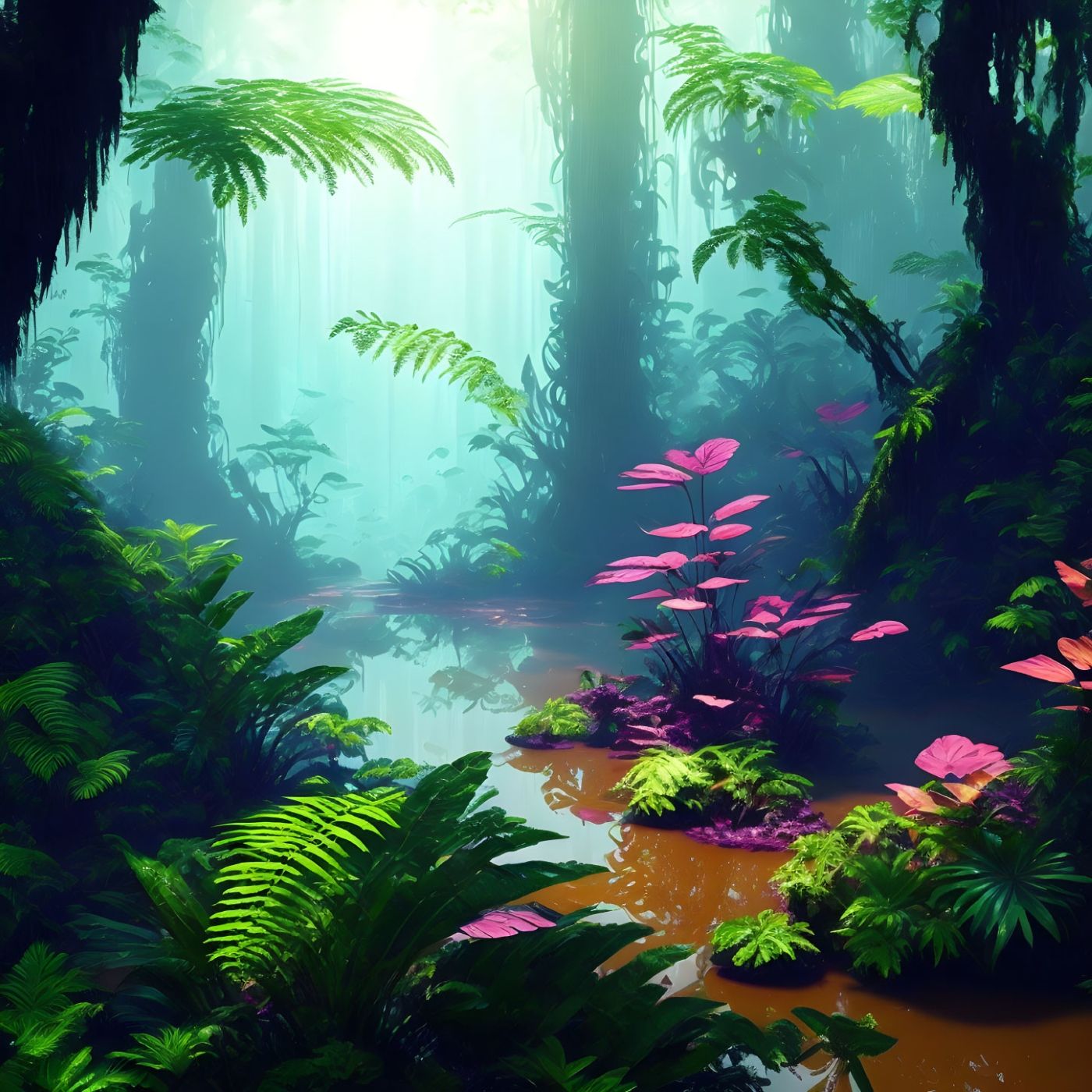 Hyenas 4 — The Primeval Swamp on the Planet Kandor