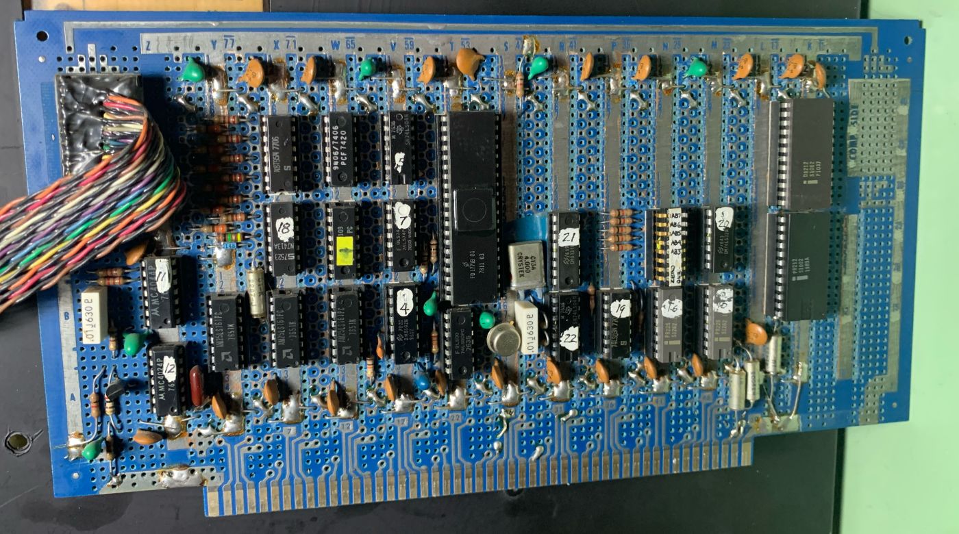 Floppy Disk Controller prototype front