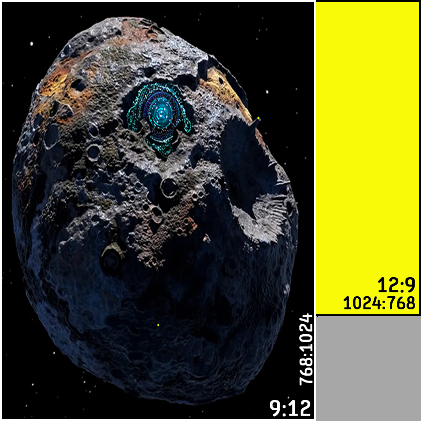 Asteroid at 768x1024